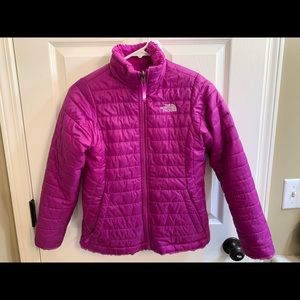 Girls North Face Reversible Jacket
